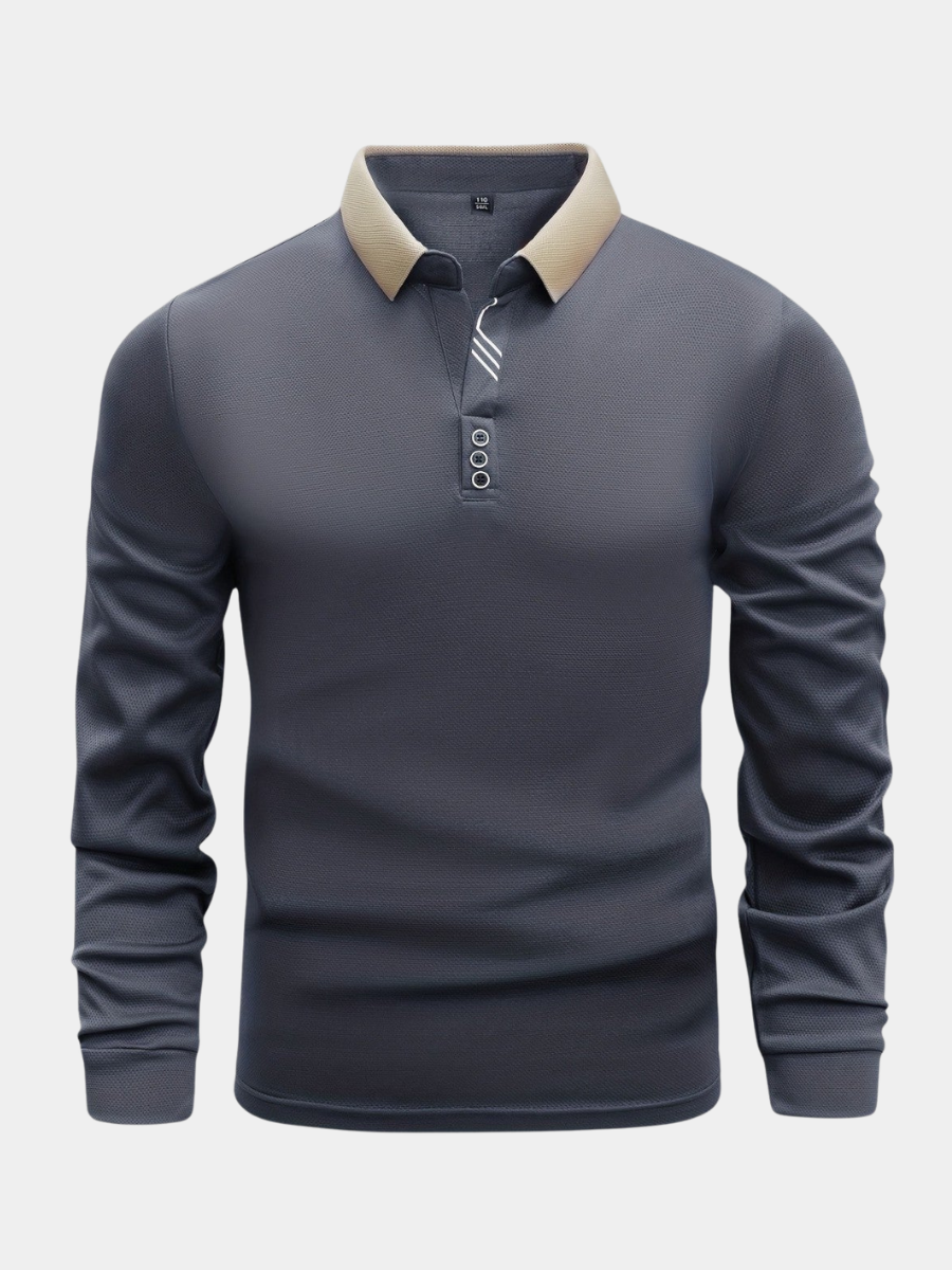 Wisley – Langärmeliges Poloshirt