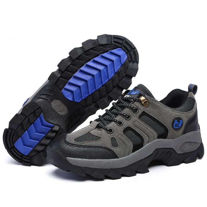Herren Komfort-Orthopädie-Gehschuhe aus echtem Leder