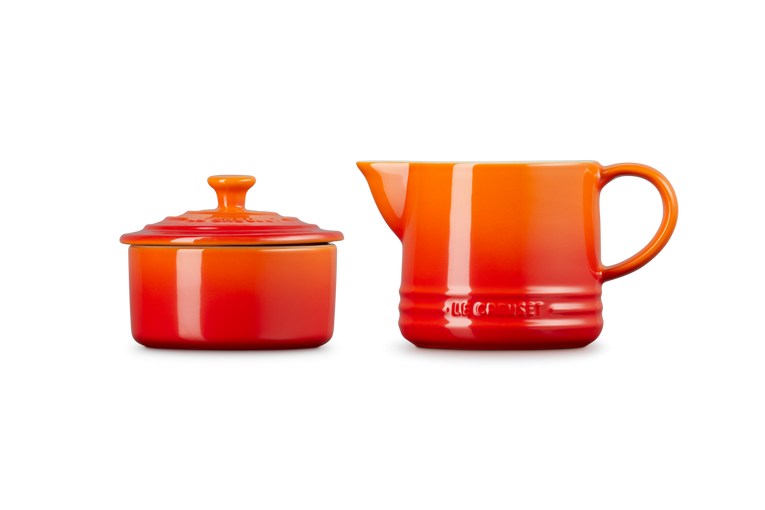Stoneware Signature Milk and Sugar Set