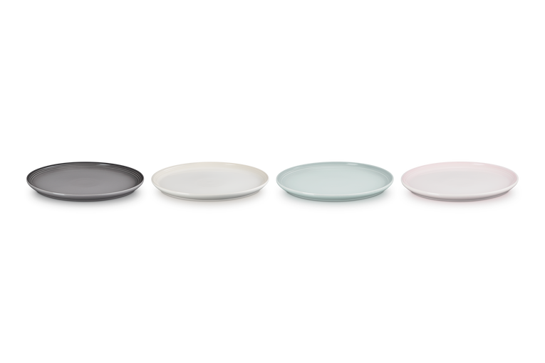 Stoneware Coupe Set of 4 Side Plates