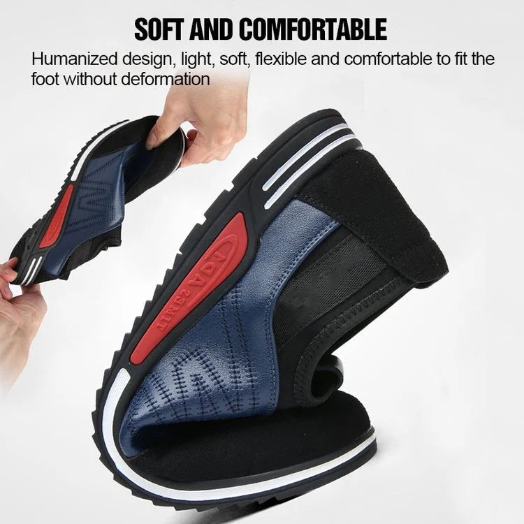 Atmungsaktive rutschfeste Herren-Fahrschuhe