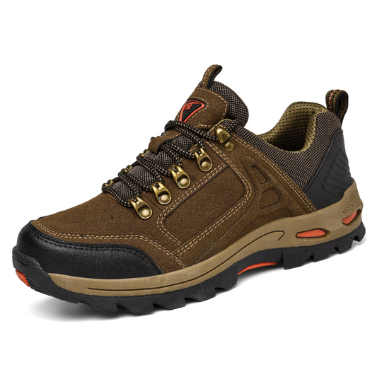 Herren-Wanderschuhe & Arbeitsschuhe, rutschfest, Weite Passform, Fußgewölbestütze, gedämpft