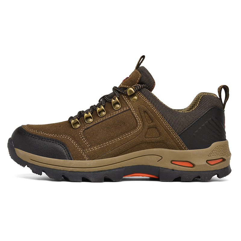 Herren-Wanderschuhe & Arbeitsschuhe, rutschfest, Weite Passform, Fußgewölbestütze, gedämpft
