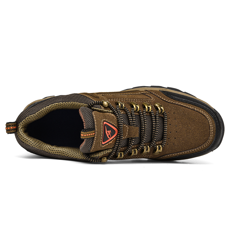 Herren-Wanderschuhe & Arbeitsschuhe, rutschfest, Weite Passform, Fußgewölbestütze, gedämpft
