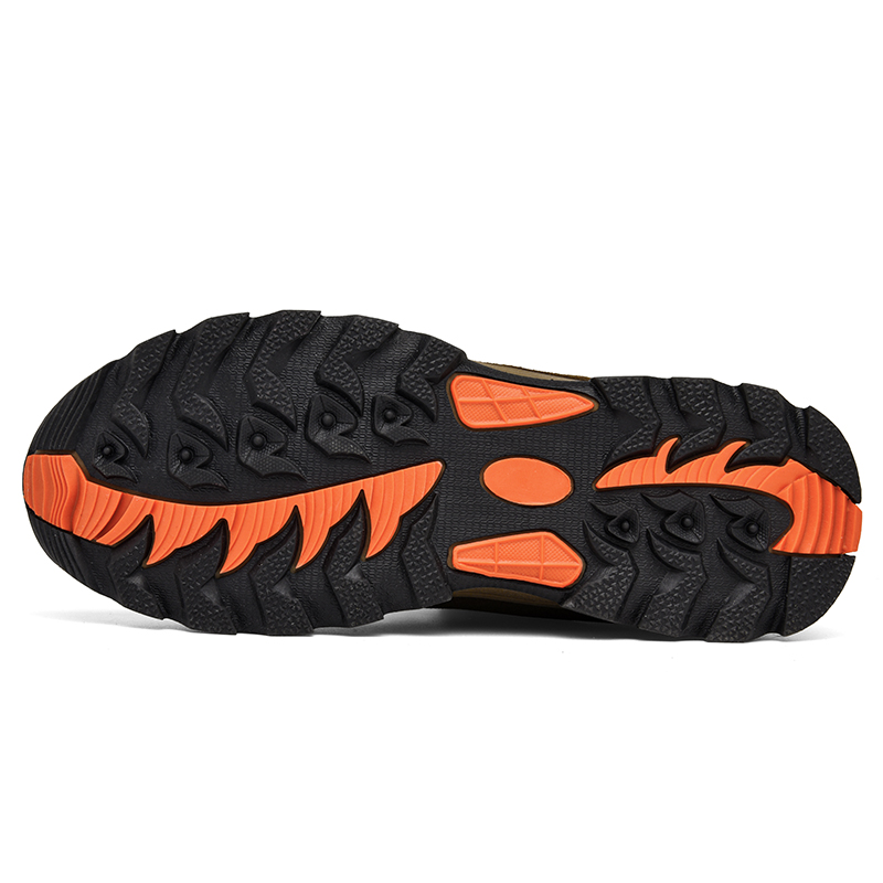 Herren-Wanderschuhe & Arbeitsschuhe, rutschfest, Weite Passform, Fußgewölbestütze, gedämpft