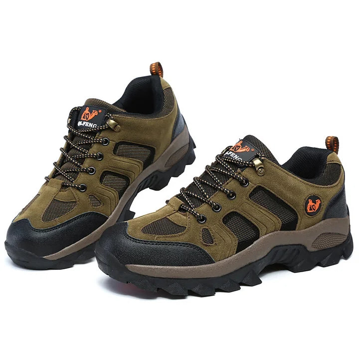 Herren Komfort-Orthopädie-Gehschuhe aus echtem Leder