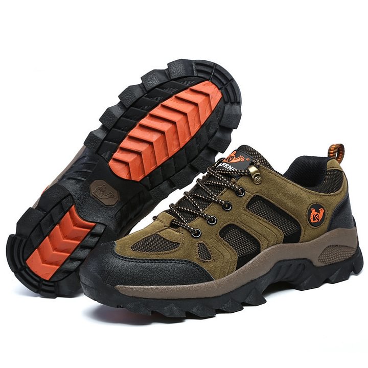 Herren Komfort-Orthopädie-Gehschuhe aus echtem Leder