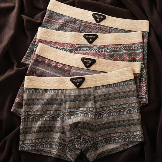 Porter Retro Baumwoll-Boxershorts