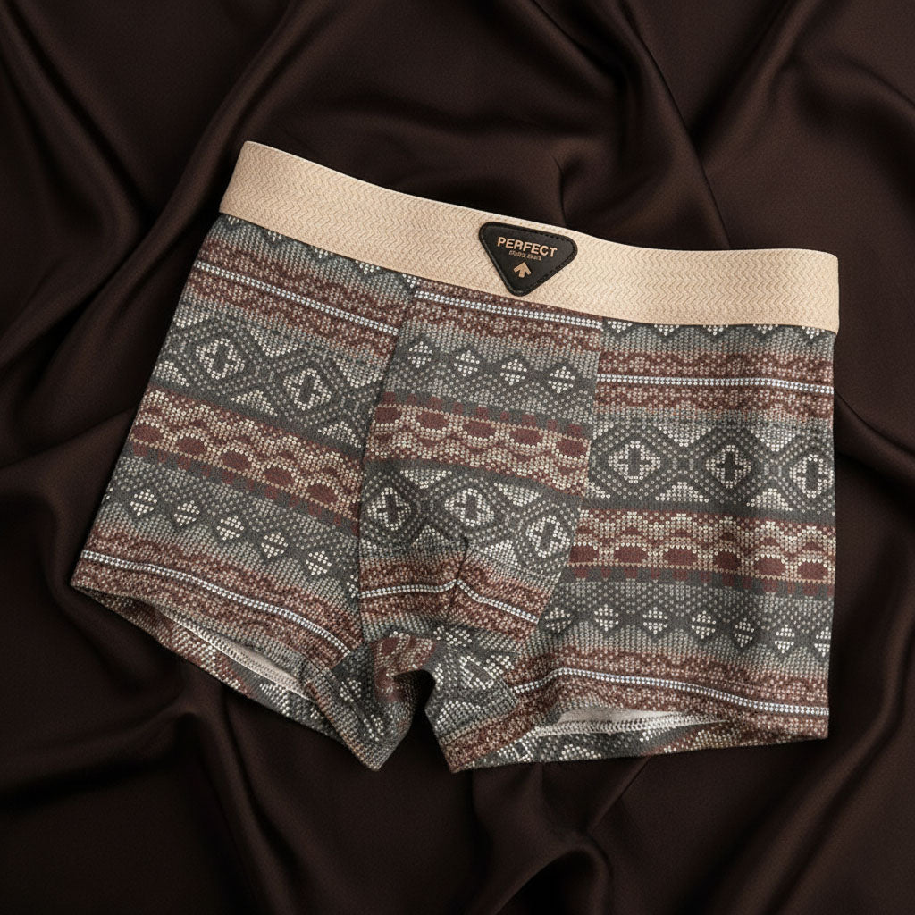 Porter Retro Baumwoll-Boxershorts