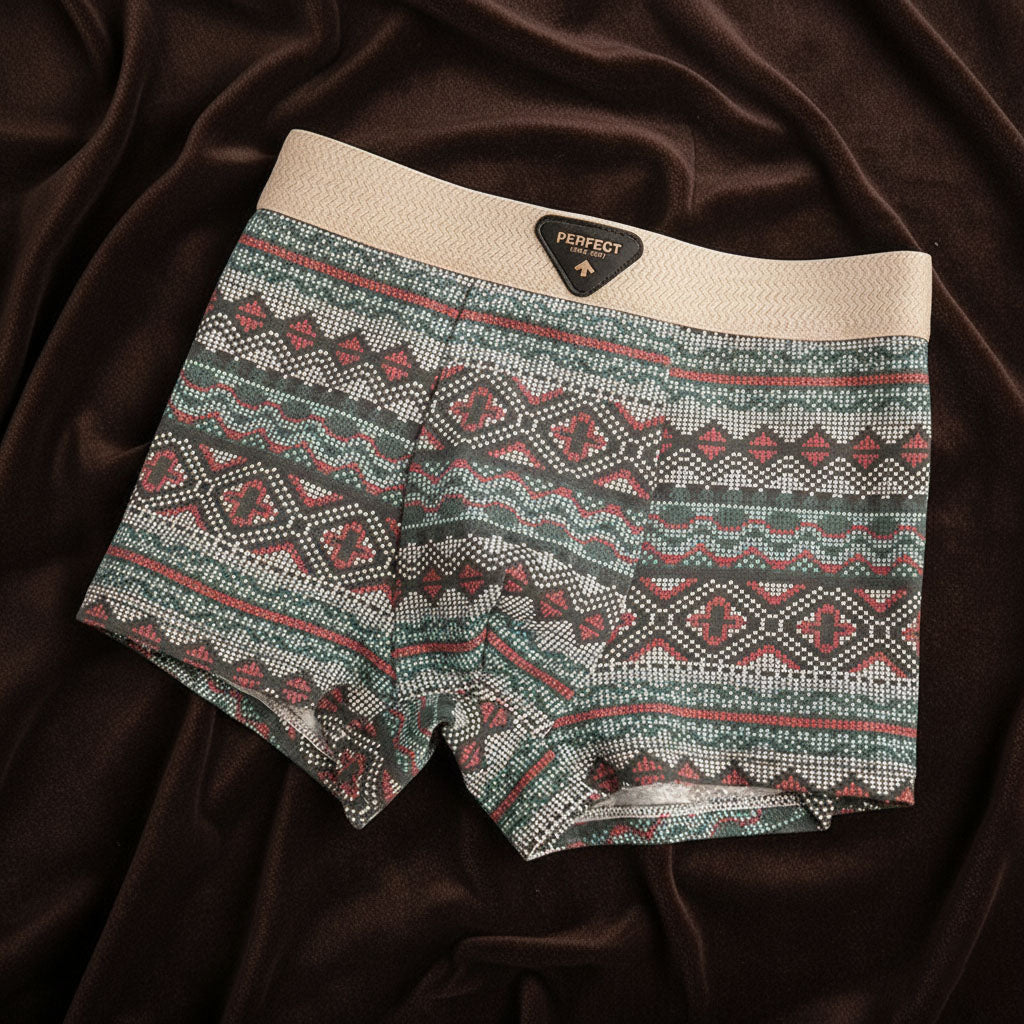 Porter Retro Baumwoll-Boxershorts