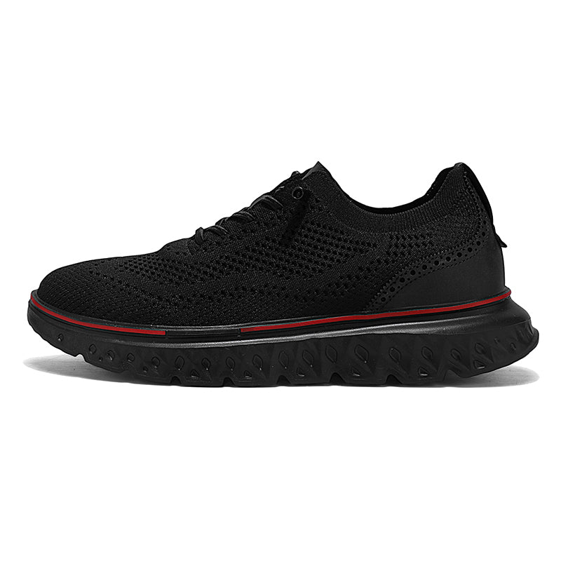 Herren Slip-On-Oxford-Schuhe ohne Verschluss