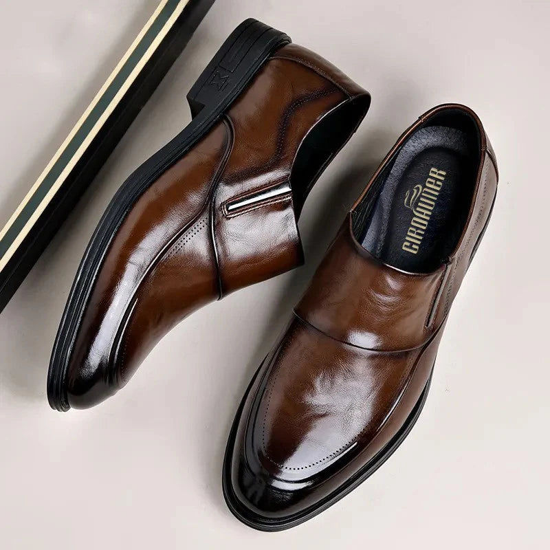 Herren-Freizeitschuhe aus echtem italienischem Leder