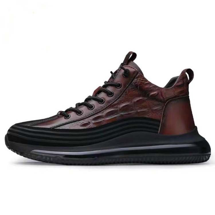 Herren Casual Rindsleder Air Cushion Schuhe