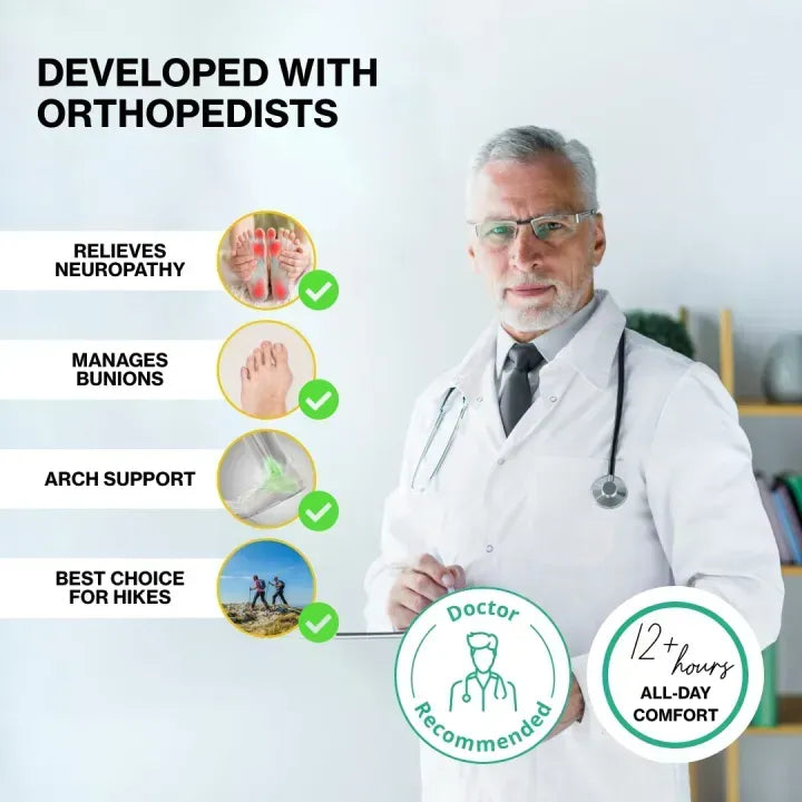 Orthopädische Slip-On-Sneaker für Herren