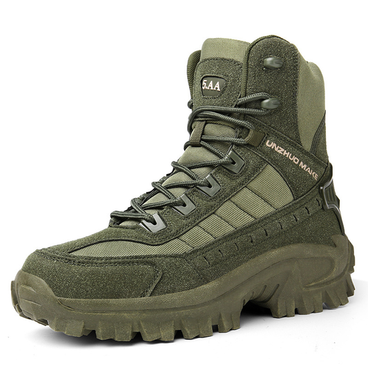Herren Kampfstiefel Orthopädische Unterstützung Wanderstiefel Wasserdichte Durchtrittsichere Arbeitsstiefel