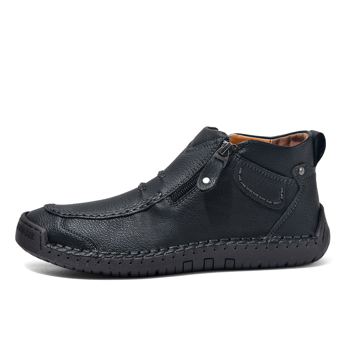 ⏰ Zeitlich begrenzter 49% Rabatt – Bequeme handgefertigte Freizeitschuhe aus Leder mit flacher Sohle