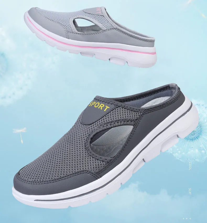 BEQUEME, ATMUNGSAKTIVE HERREN-SPORT-SANDALEN MIT STÜTZFUNKTION